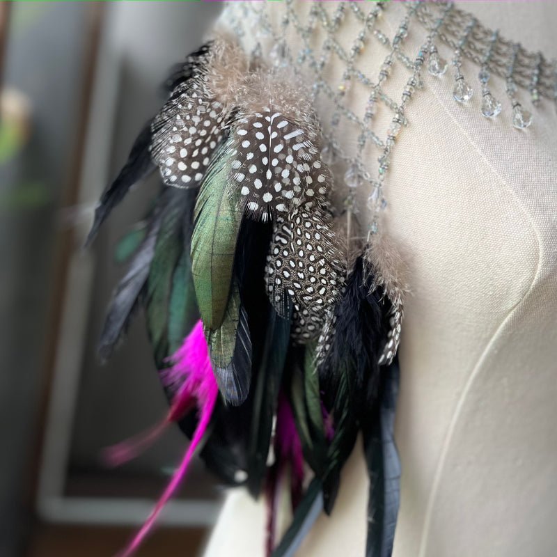 Madison Bolero Feather Necklace