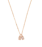 Bree Chain Necklace Rose Gold