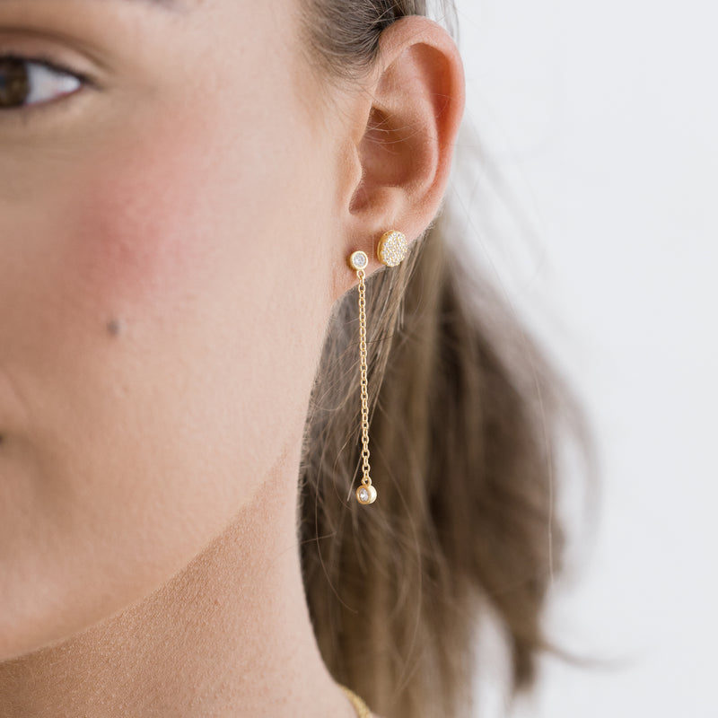 Celine Earrings Rose Gold