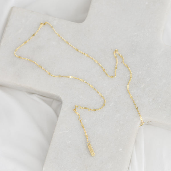 Bree Chain Necklace Gold