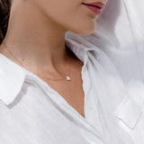 Celine Pendant Necklace Silver