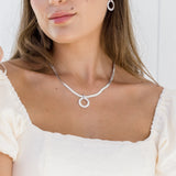 Coco Chain Necklace Silver