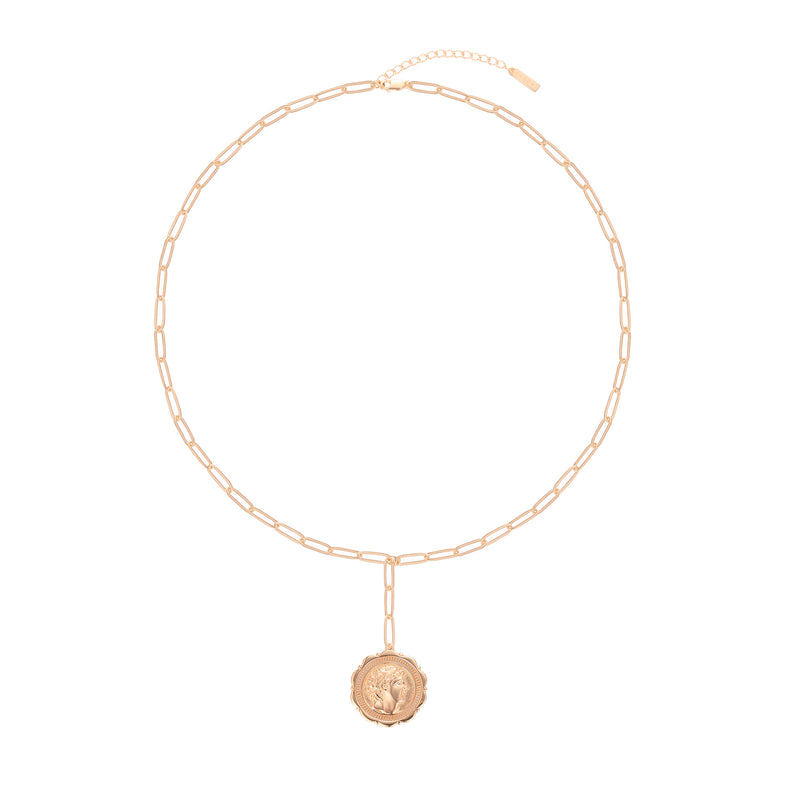 Alexis Necklace Rose Gold