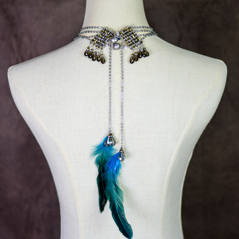 Arianna Feather Necklace
