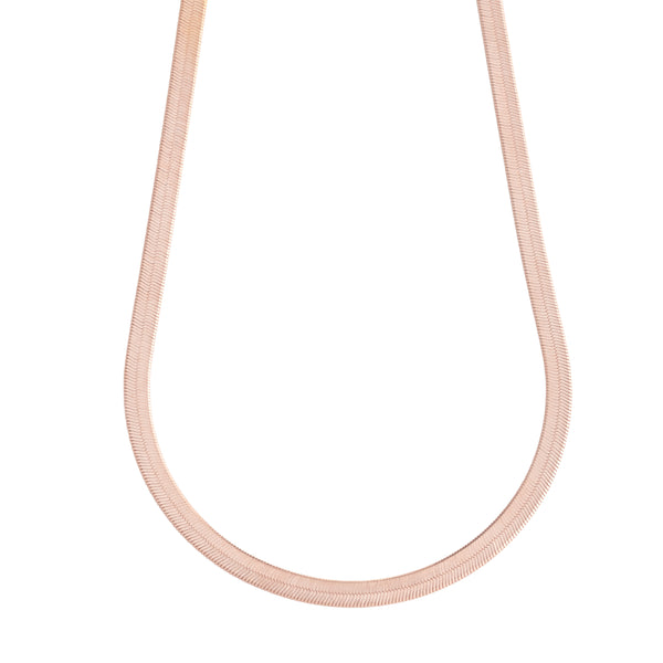 Coco Chain Necklace Rose Gold