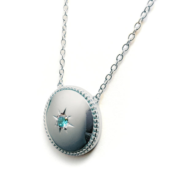 Azura Necklace Large Silver